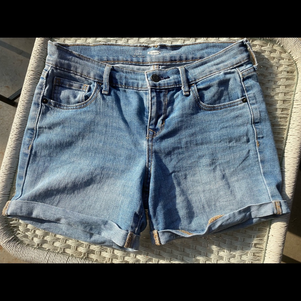 OLD NAVY - BLUE JEAN SHORTS SIZE 2 / short shorts